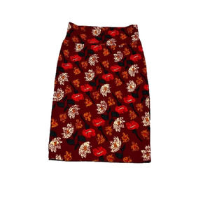 LulaRoe Burgundy Pencil Skirt